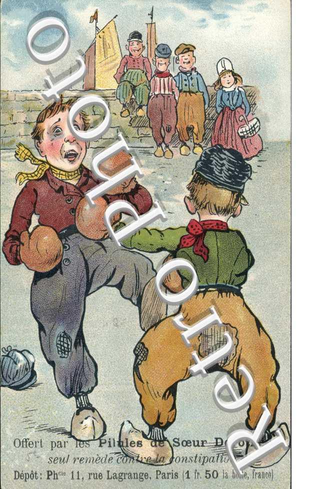 (carte fantaisie, jeux d'enfants)
