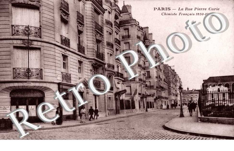 la rue Pierre Curie