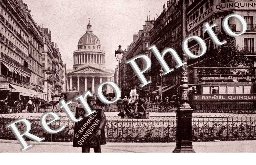 Le Pantheon la rue Soufflot