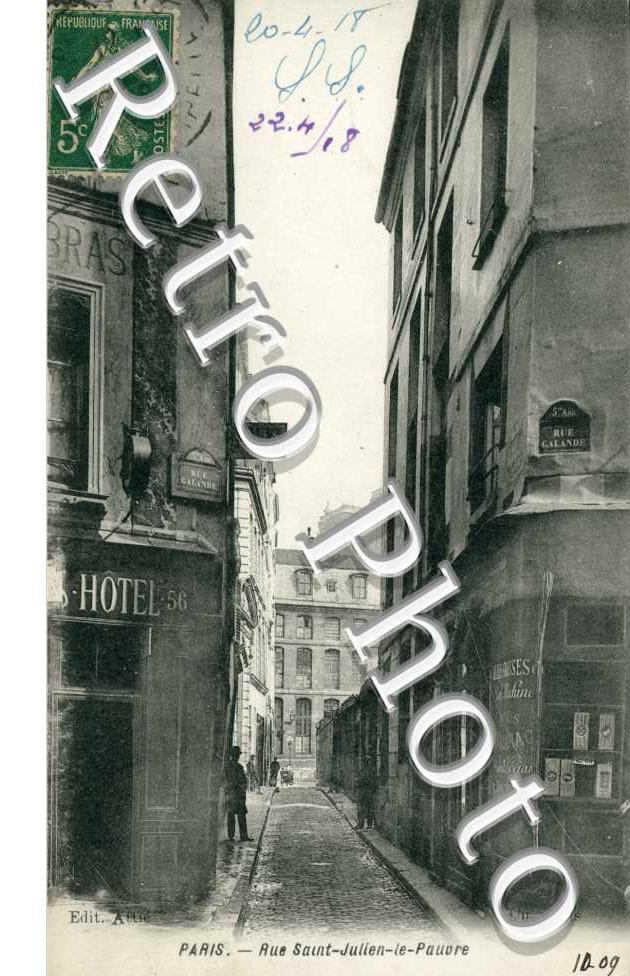 Rue Saint Julien le Pauvre