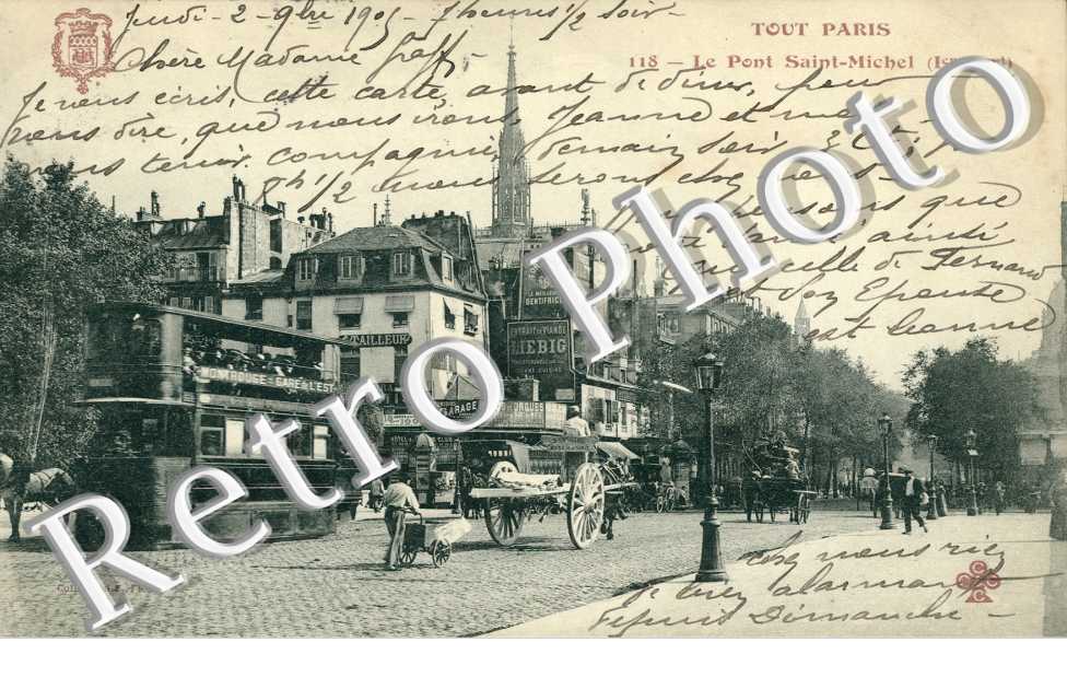 le pont Saint Michel
