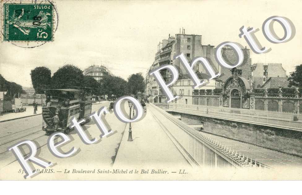 le BOULEVARD SAINT MICHEL et le Bal Bullier