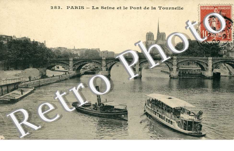 La Seine et le pont de tournelle