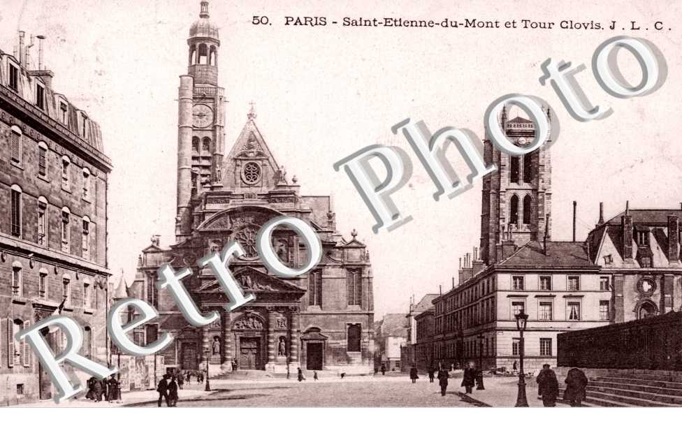 Saint Etienne du Mont et tour Clovis