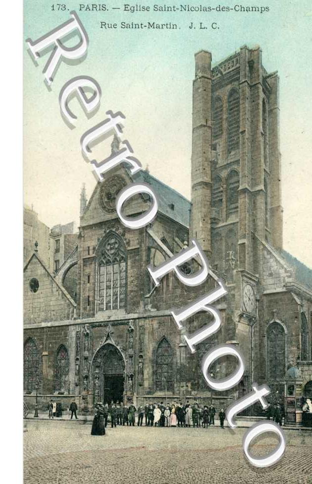 Eglise St Nicolas des Champs rue Saint Martin