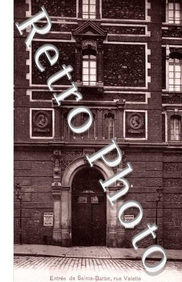 Entree de Sainte Barbe, Rue Valette