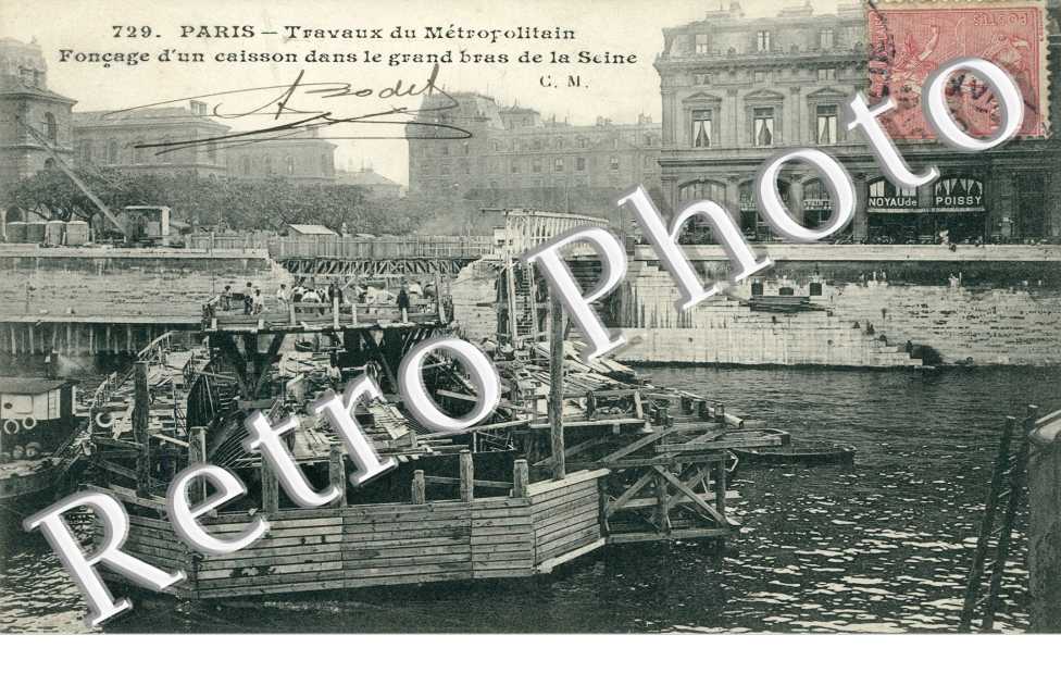 Travaux du Metropolitain
