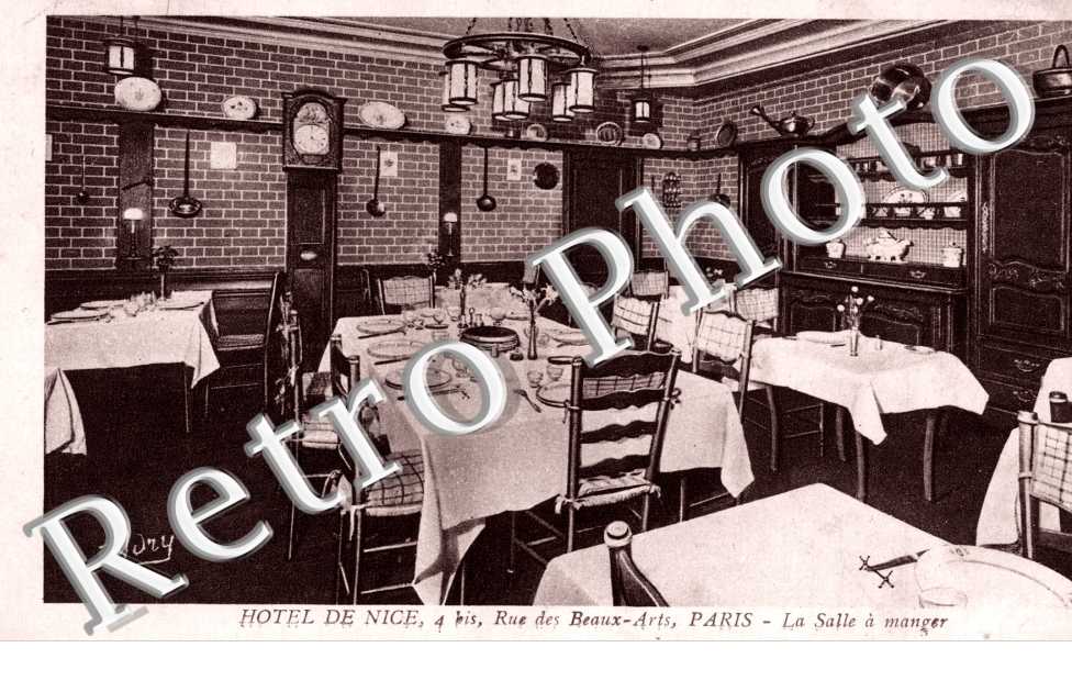 Hotel de Nice, Salle a Manger 4bis rue des Beaux Arts