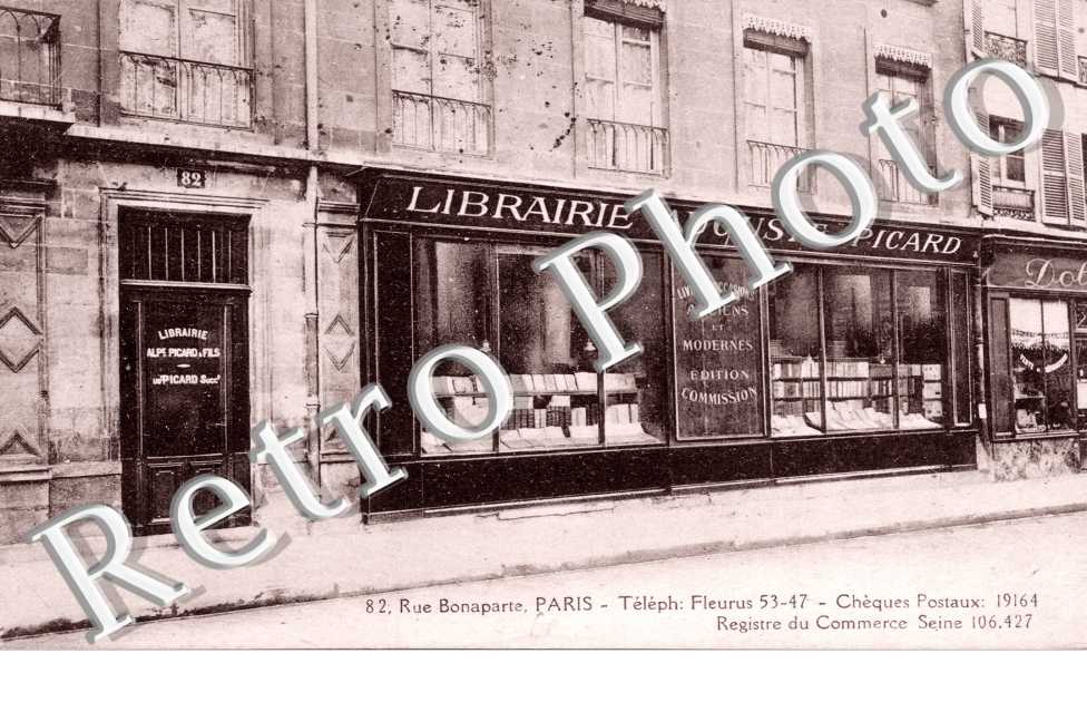 Librairie Auguste Picard, Rue Bonaparte