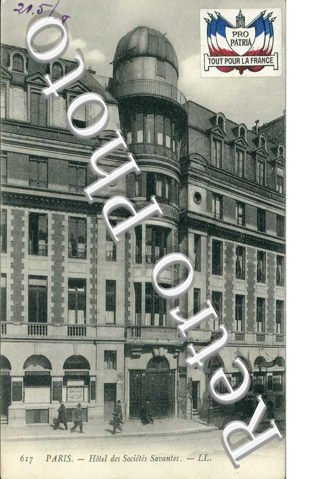 Hotel des Societes Savantes - 8 rue Danton