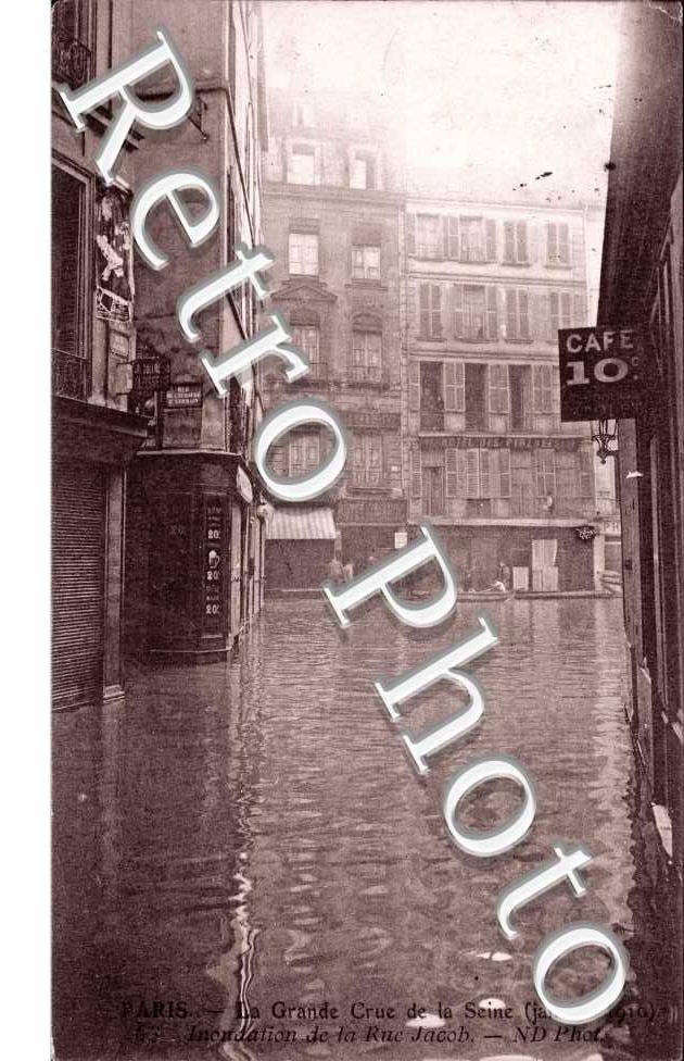 Inondations 1910, Rue Jacob