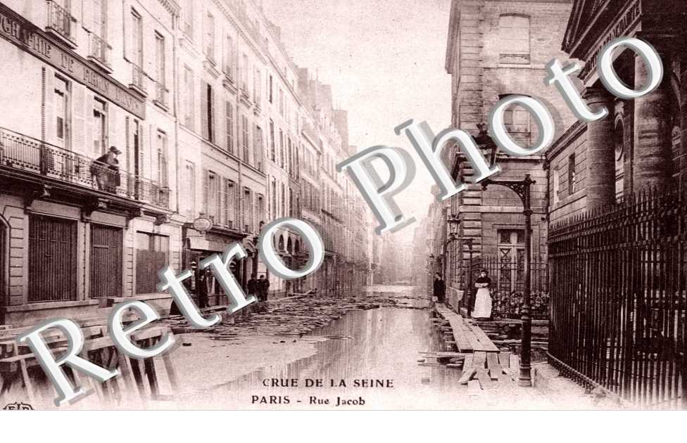 Inondations 1910, Rue Jacob