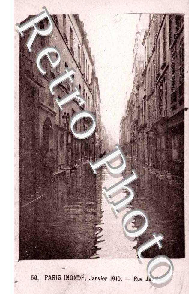 Inondations 1910, Rue Jacob