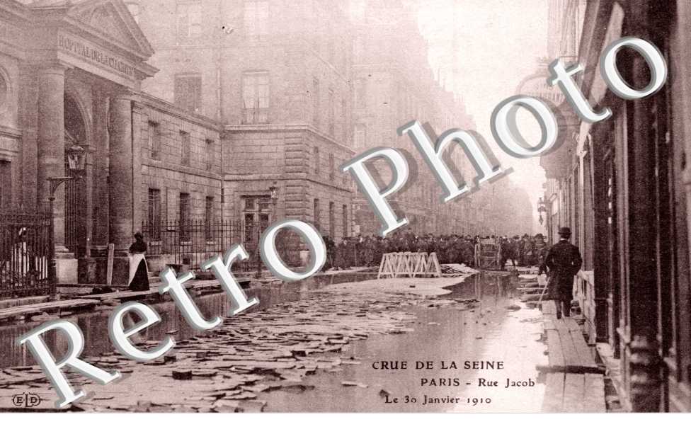 Inondations 1910, Rue Jacob