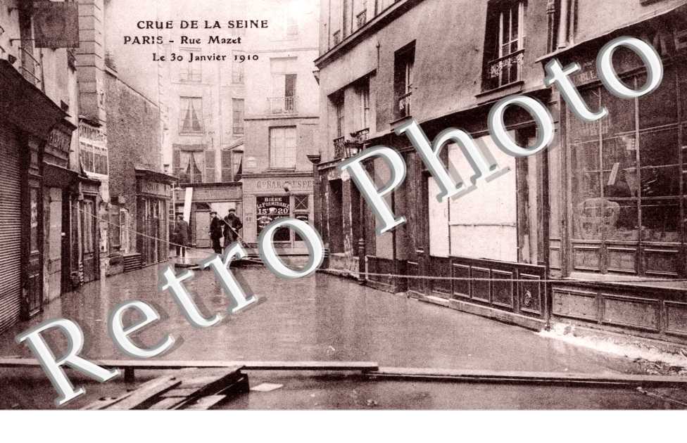 Inondations 1910, Rue Mazet