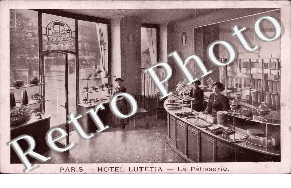Hotel Lutetia, la Patisserie  boulevard Raspail
