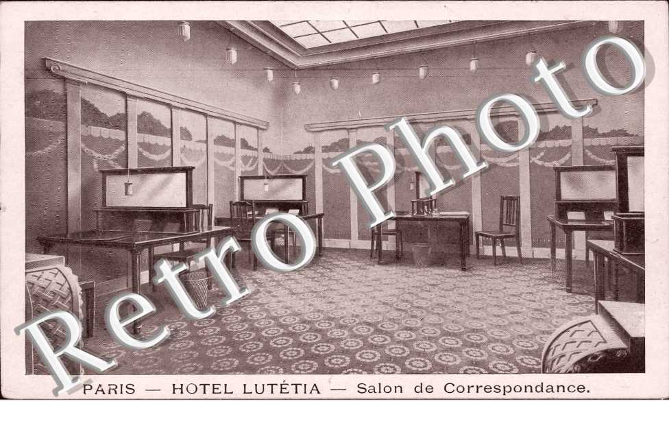 Hotel Lutetia, Salon de Correspondance -  boulevard Raspail