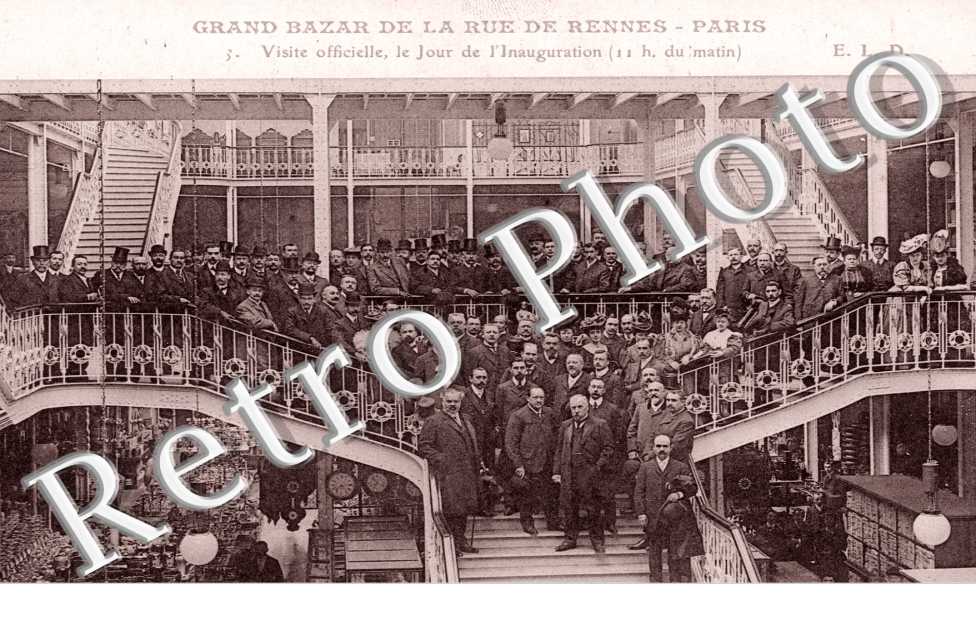 Grand Bazar de la Rue de Rennes, Inauguration 29 septembre 1906