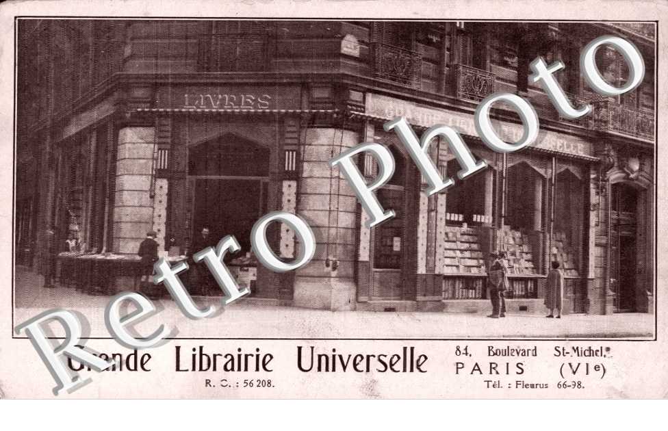 Grande Librairie Universelle 84 boulevard Saint Michel