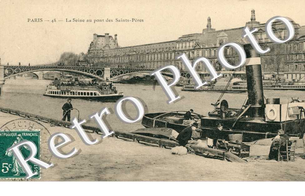 la Seine au pont des Saints Peres
