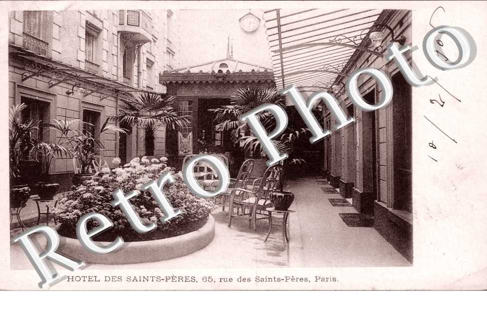 Hotel des Saints Peres 65 rue des Saints-Peres