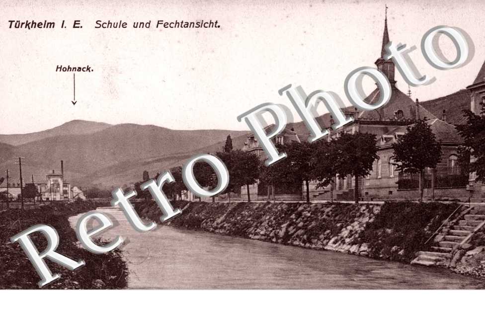 Schule und Fechtansicht