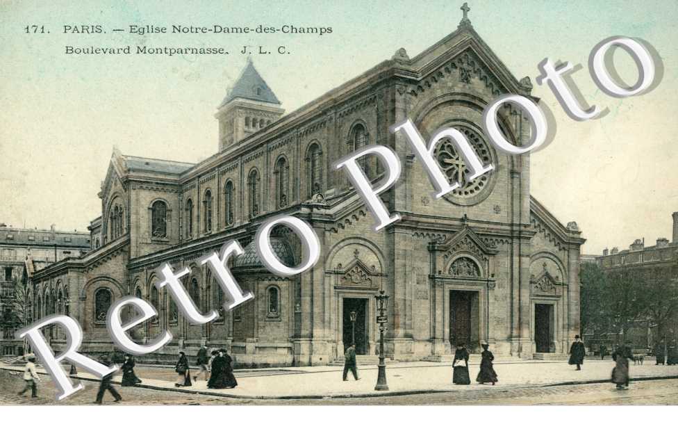 Eglise Notre Dame des Champs, Boulevard Montparnasse