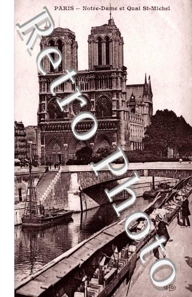 Notre Dame et Quai Saint Michel