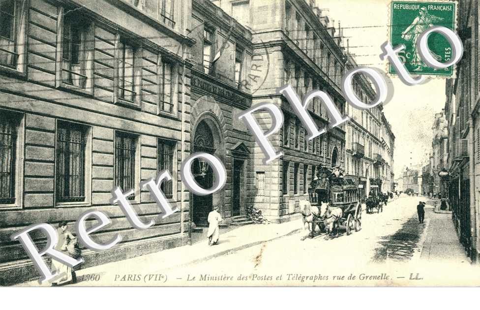 Rue de Grenelle, Ministere des Postes