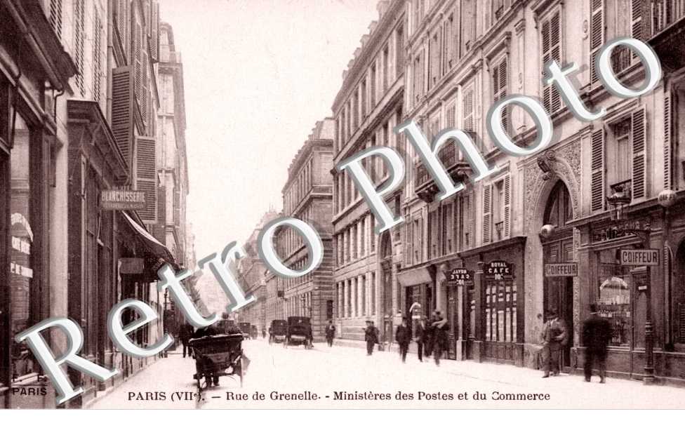 Rue de Grenelle, Ministeres des Postes et du Commerce