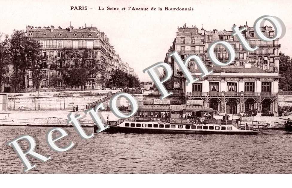 La Seine et l'Avenue de la Bourdonnais