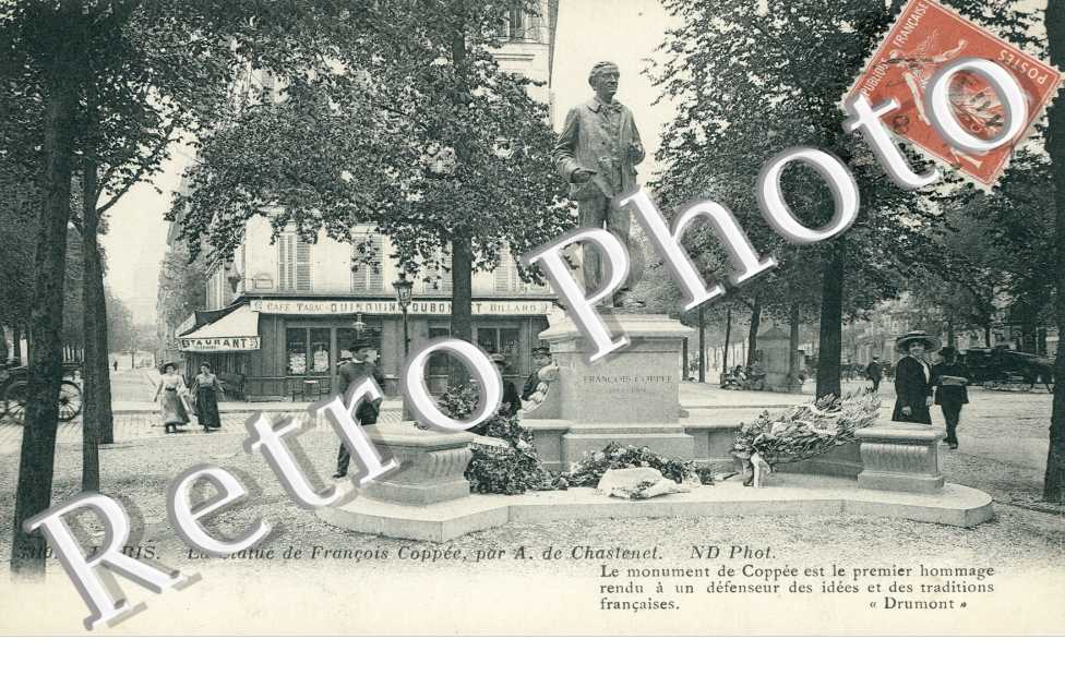 Statue de Francois Coppee