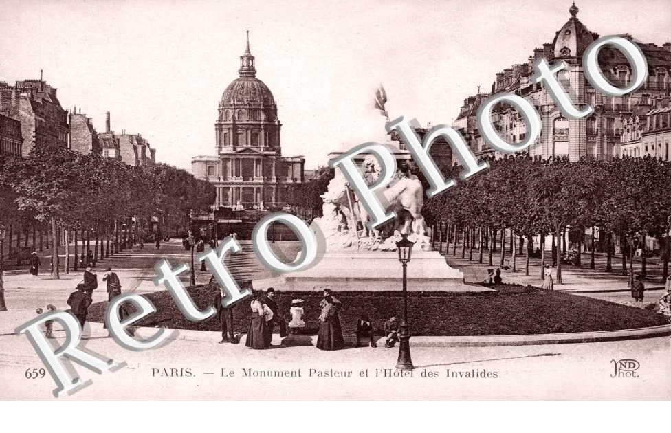 Monument Pastour et Hotel des Invalides