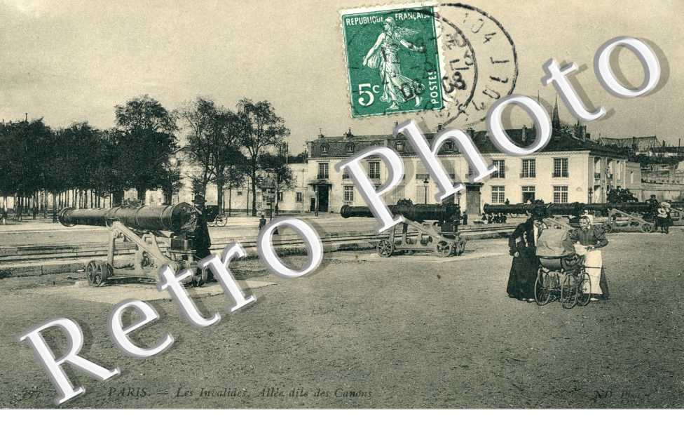 Les Invalides, Allee des Canons