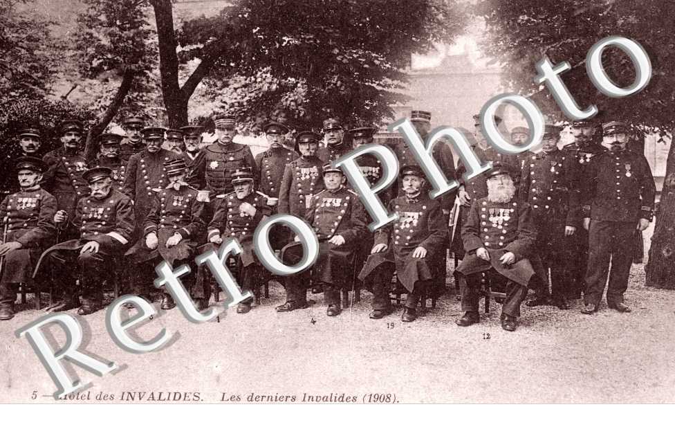 Les Invalides, les derniers invalides
