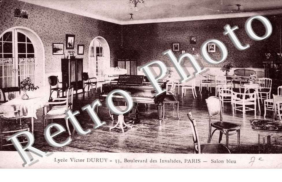 Lycee Victor Duruy, Boulevard des Invalides, Salon Bleu