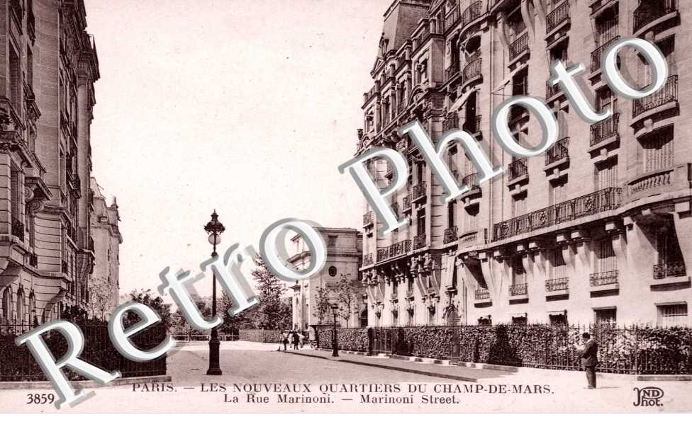 Nouveaux Quartiers du Champs de Mars, Rue Marinoni