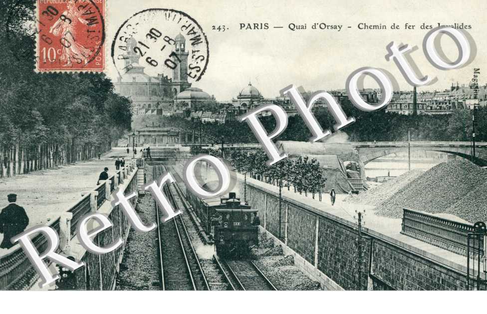 Quai d&#039;Orsay, Chemin de Fer des Invalides
