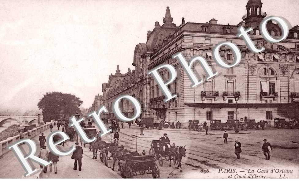 La Gare d&#039;Orleans et Quai d&#039;Orsay