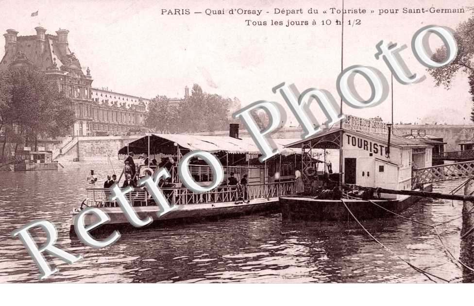 Quai d'Orsay, Depart du Touriste