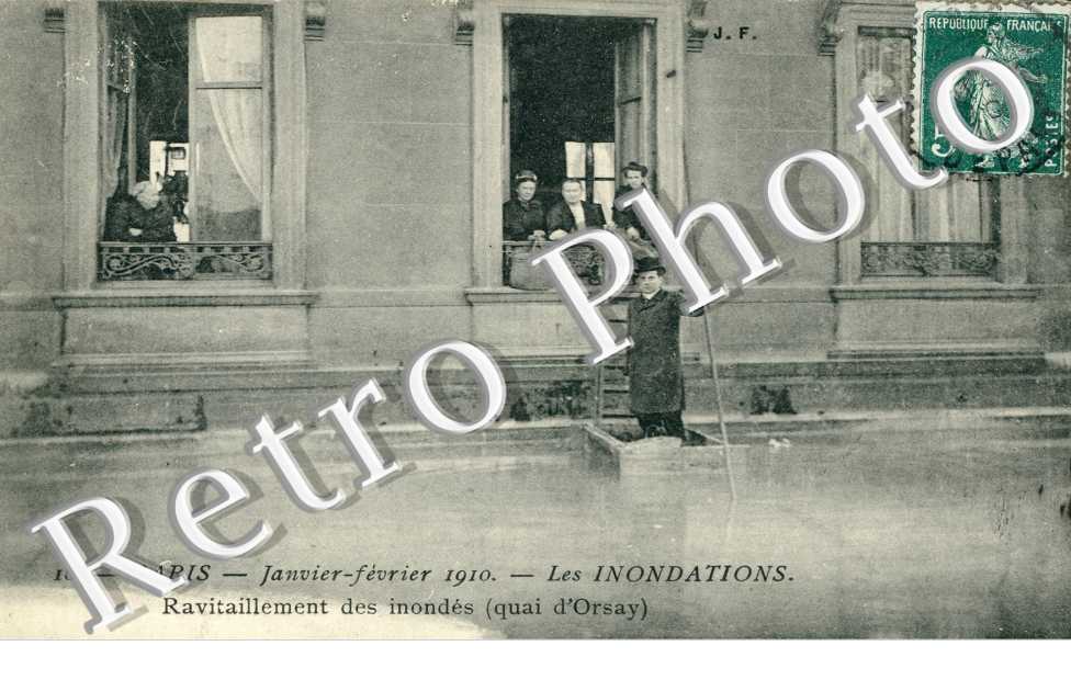 Inondations 1910, Ravitaillement des Inondes