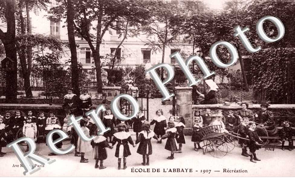 Rue de la Chaise,Ecole de l'Abbaye, Recreation