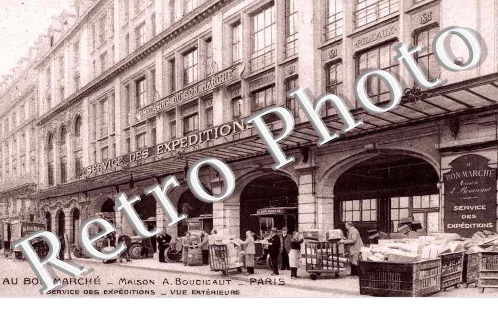 Au Bon Marche, Maison A. Boucicaut, Service des Expeditions  24 Rue de SÃ¨vres