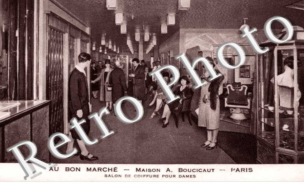  24 Rue de SÃ¨vres Au Bon Marche, Maison A. Boucicaut, Salon de Coiffure pour Dames