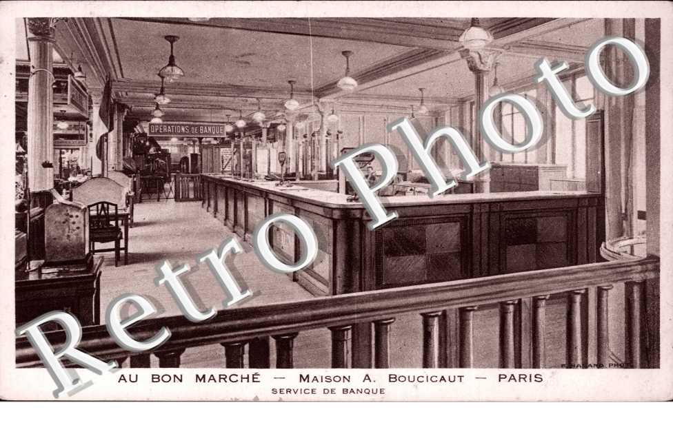  24 Rue de Sèvres Au Bon Marche, Maison Boucicaut, Service de Banque