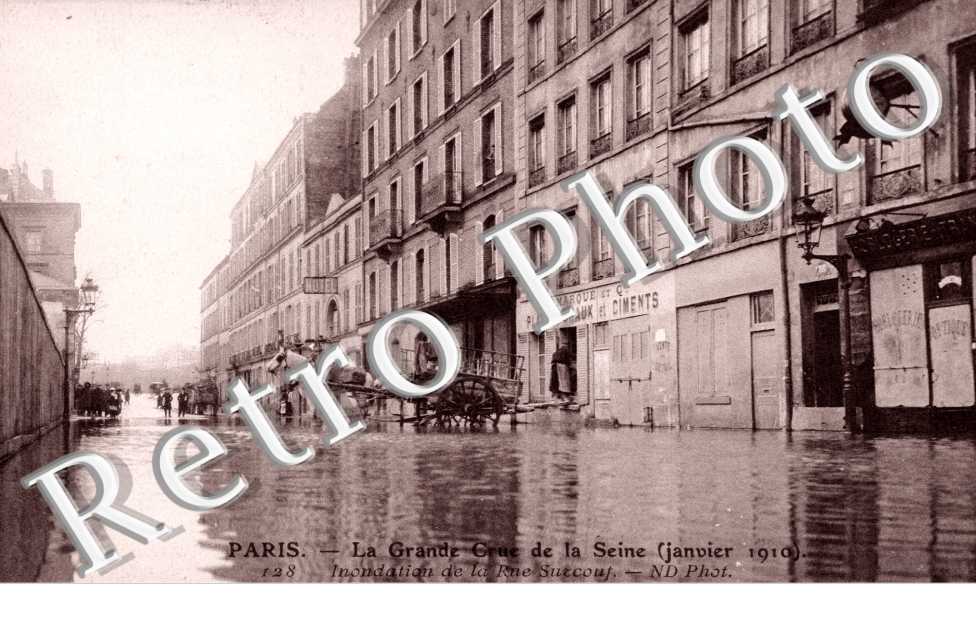 Inondations 1910, Rue Surcouf