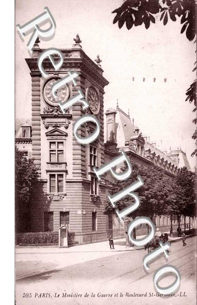 Boulevard Saint Germain, Ministere de la Guerre