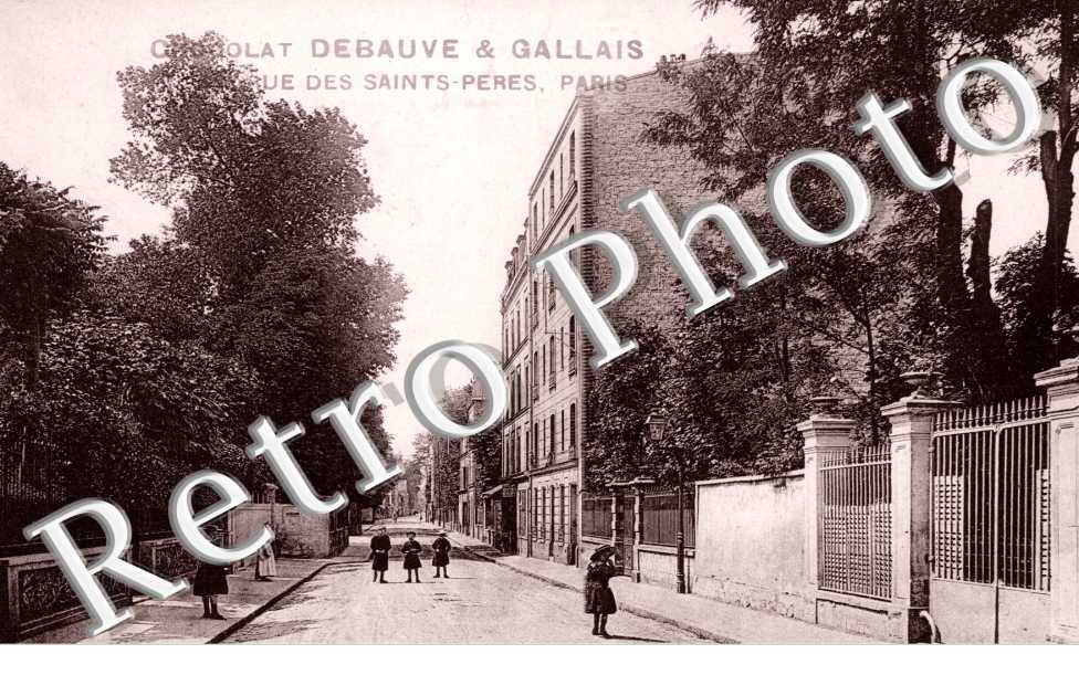 Chocolat Debauve et Gallais, Rue des Saints Peres
