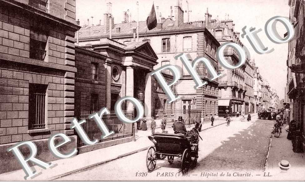 Hopital de la Charite, rue de l'Universite