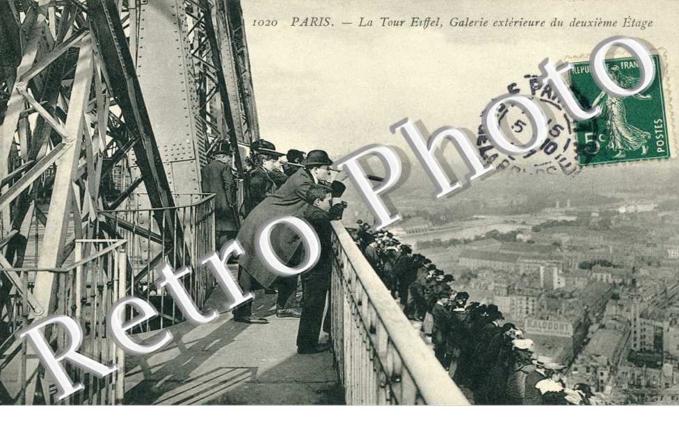 La Tour Eiffel, Galerie exterieure du Deuxieme etage